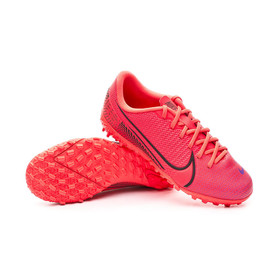 Детские сороконожки Nike Mercurial Vapor XIII Academy TF Crimson #grai.com.ua