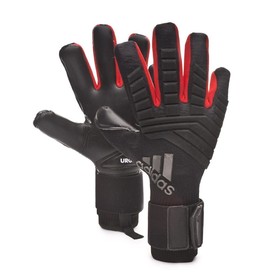 Вратарские перчатки adidas Predator Pro Black/Red #grai.com.ua