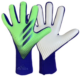 Вратарские перчатки Adidas X Pro Signal Green/Energy Ink/Solar Green #grai.com.ua