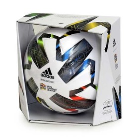 Футбольный мяч Adidas UEFA Nations League Pro OMB White/Night Sky #grai.com.ua