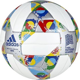 Детский мяч adidas UEFA Nations League Mini White #grai.com.ua