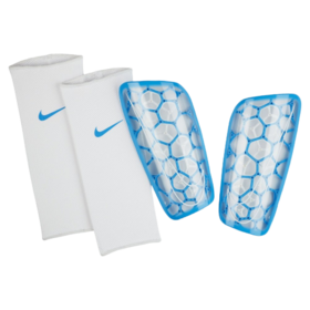 Футбольные щитки Nike Mercurial Flylite Blue Hero/White #grai.com.ua