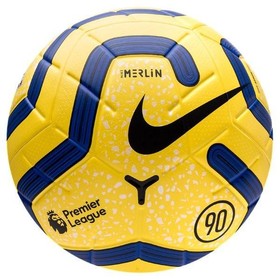 Футбольный мяч Nike Merlin Premier League 19/20 Yellow/Blue/Black #grai.com.ua
