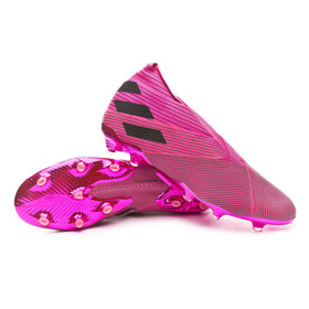 Бутсы adidas Nemeziz 19+ FG/AG Pink/Black #grai.com.ua