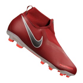 Детские бутсы Nike Phantom Vision Academy DF MG Red/Grey/Crimson #grai.com.ua