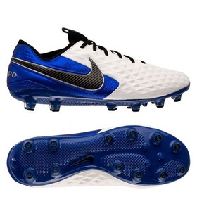 Бутсы Nike Tiempo Legend VIII Elite AG-PRO White/Blue/Black #grai.com.ua