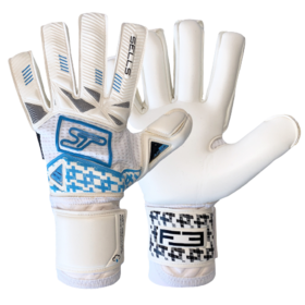 Вратарские перчатки Sells F3 Aqua Ultimate White #grai.com.ua