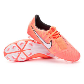 Детские бутсы Nike Phantom Venom Elite FG Mango/White/Orange #grai.com.ua