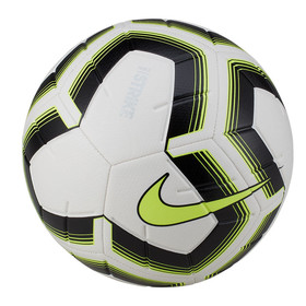 Футбольный мяч Nike Strike Team White/Black/Lime #grai.com.ua