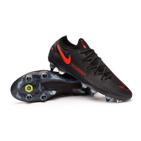 Бутсы Nike Phantom GT Elite SG-PRO Anti-Clog Black/Chile Red/Dark Smoke Grey #grai.com.ua