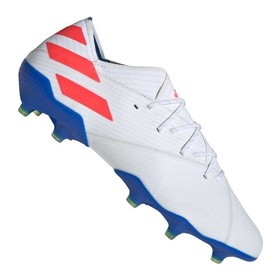 Бутсы adidas Nemeziz Messi 19.1 FG/AG White/Red/Blue Бутсы adidas Nemeziz Messi 19.1 FG/AG White/Red/Blue