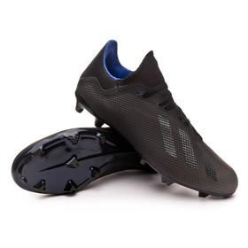 Бутсы adidas X 18.3 FG/AG Black/Blue #grai.com.ua
