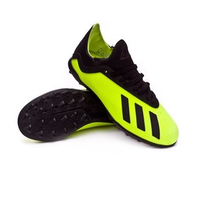 Детские сороконожки adidas X Tango 18.3 TF Yellow/Black #grai.com.ua