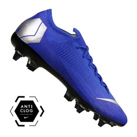 Бутсы Nike Mercurial Vapor XII Elite SG-PRO Anti-Clog Blue/Silver #grai.com.ua