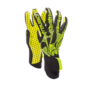 Вратарские перчатки Reusch Pure Contact X-RAY G3 Black/Lime Green #grai.com.ua