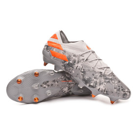 Бутсы adidas Nemeziz 19.1 SG Grey two/Solar orange/Chalk white #grai.com.ua