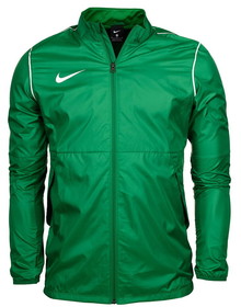 Ветровка Nike Dry Park 20 Rain Jacket Green/White #grai.com.ua