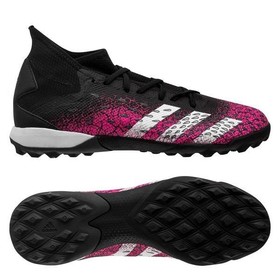 Сороконожки adidas Predator Freak.3 TF Core Black/Footwear White/Shock Pink #grai.com.ua