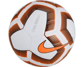 Футбольный мяч Nike Strike Pro Team White/Orange #grai.com.ua