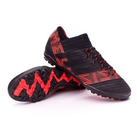 Детские сороконожки adidas Nemeziz Tango 17.3 TF Black/Red #grai.com.ua
