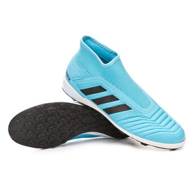 Сороконожки adidas Predator 19.3 TF Laceless Bright Cyan/Black #grai.com.ua