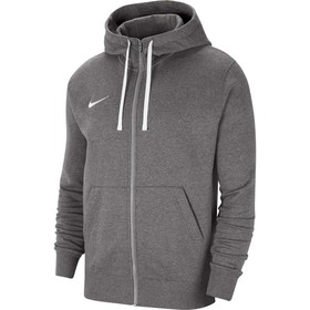Детская толстовка Nike Team Club 20 Fleece Charcoal Heather/White #grai.com.ua