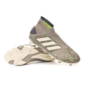 Детские бутсы adidas Predator 19+ FG/AG Green/Sand/Yellow #grai.com.ua
