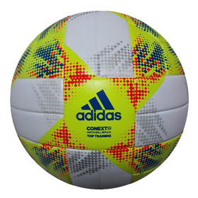 Футбольный мяч adidas Conext 19 Top Training White/Yellow #grai.com.ua