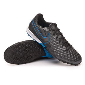Сороконожки Nike Tiempo Legend VIII Pro TF Black/Blue #grai.com.ua