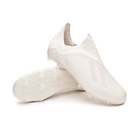 Детские бутсы adidas X 18+ FG White #grai.com.ua