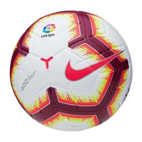 Футбольный мяч Nike La Liga Merlin White/Red #grai.com.ua