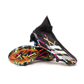 Бутсы adidas Predator 20+ FG Core Black/White/Shock Pink #grai.com.ua