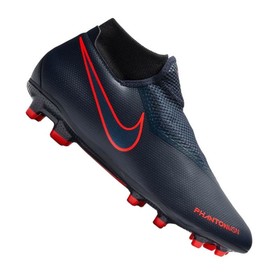 Бутсы Nike Phantom Vision Academy DF MG Obsidian/Crimson #grai.com.ua