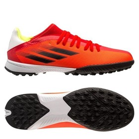 Детские сороконожки Adidas X Speedflow.3 TF Red/Core Black/Solar Red #grai.com.ua