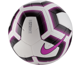 Футбольный мяч Nike Strike Team White/Black/Purple #grai.com.ua