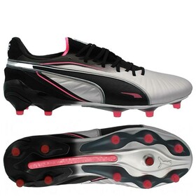 Бутси PUMA King Ultimate FG/AG Silver/Black/Sun Struck/White