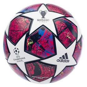 Футбольный мяч adidas Finale Istanbul League White/Pantone/Collegiate Royal #grai.com.ua