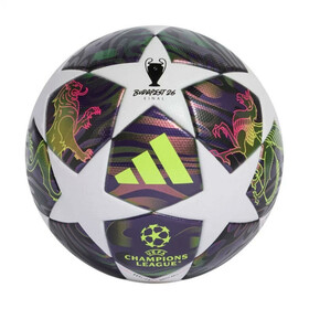 Футбольний м'яч Adidas UEFA Champions League 25/26 Final League Box White/Dark Purple/Solar Yellow/Shock Pink