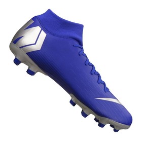 Бутсы Nike Mercurial Superfly VI Academy MG Blue/Silver #grai.com.ua