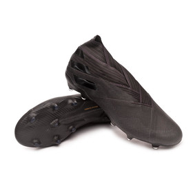 Бутсы adidas Nemeziz 19+ FG/AG Black/Black #grai.com.ua