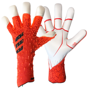 Вратарские перчатки Adidas Predator 21 Pro Hybrid Promo Solar Red/Black #grai.com.ua