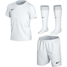 Детская футбольная форма Nike Dry Park 20 White/White #grai.com.ua