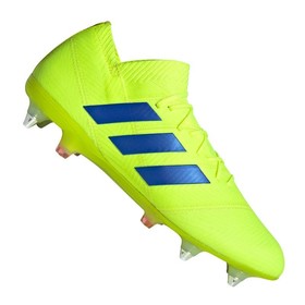 Бутсы adidas Nemeziz 18.1 SG Yellow/Blue #grai.com.ua