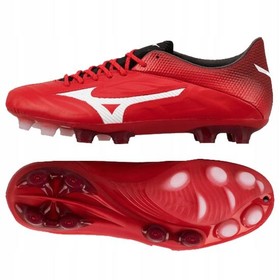 Бутсы Mizuno Rebula 2 V1 MD FG Red/White #grai.com.ua