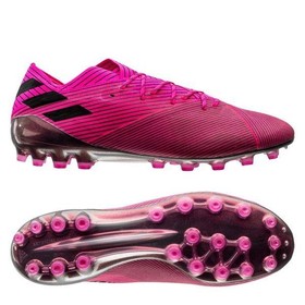 Бутсы Adidas Nemeziz 19.1 AG Shock Pink/Core Black #grai.com.ua