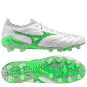 Бутси Mizuno Morelia Neo IV Beta Made in Japan FG/AG White/Green