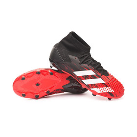 Детские бутсы adidas Predator 20.1 FG Core Black/Cloud White/Active Red #grai.com.ua