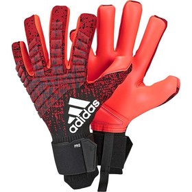 Вратарские перчатки adidas Predator Pro Red/Black #grai.com.ua