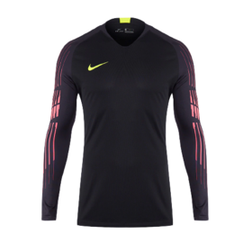 Вратарский/Детский джемпер Nike Gardien II LS Black/Volt #grai.com.ua