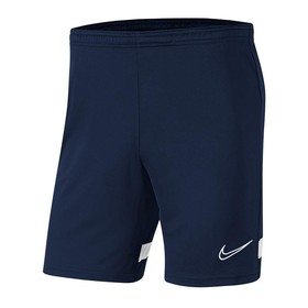 Шорты игровые Nike Academy 21 Knit Obsidian/White #grai.com.ua